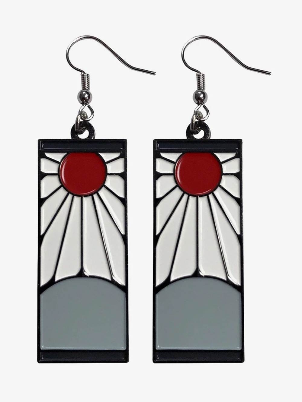 Demon Slayer Tanjiro cosplay earrings